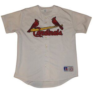 Vintage St Louis Cardinals MLB Russell Athletic Jersey Adult Medium Korea
